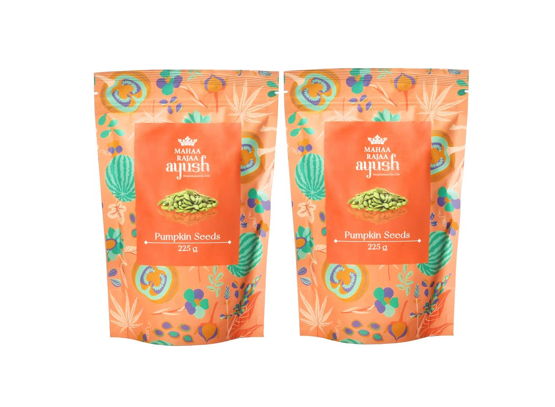 MahaaRajaa Ayush Pumpkin Seeds 225gm (Pack of 2)