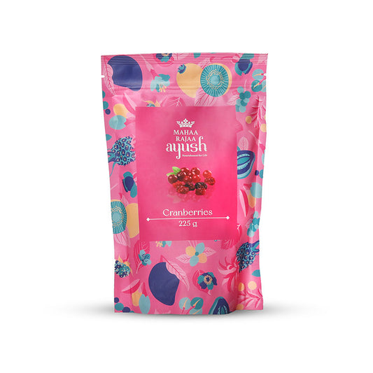 MahaaRajaa Ayush Cranberries 225gm