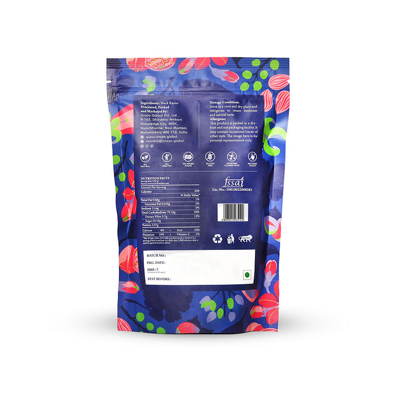 MahaaRajaa Ayush Black Raisins 225gm