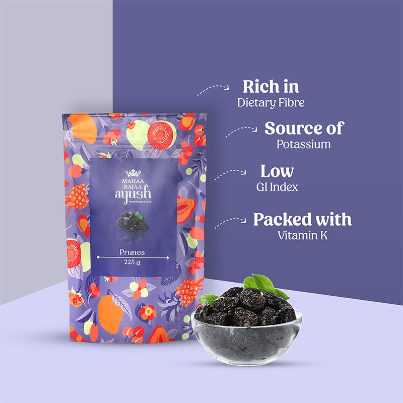 MahaaRajaa Ayush Prunes 225gm