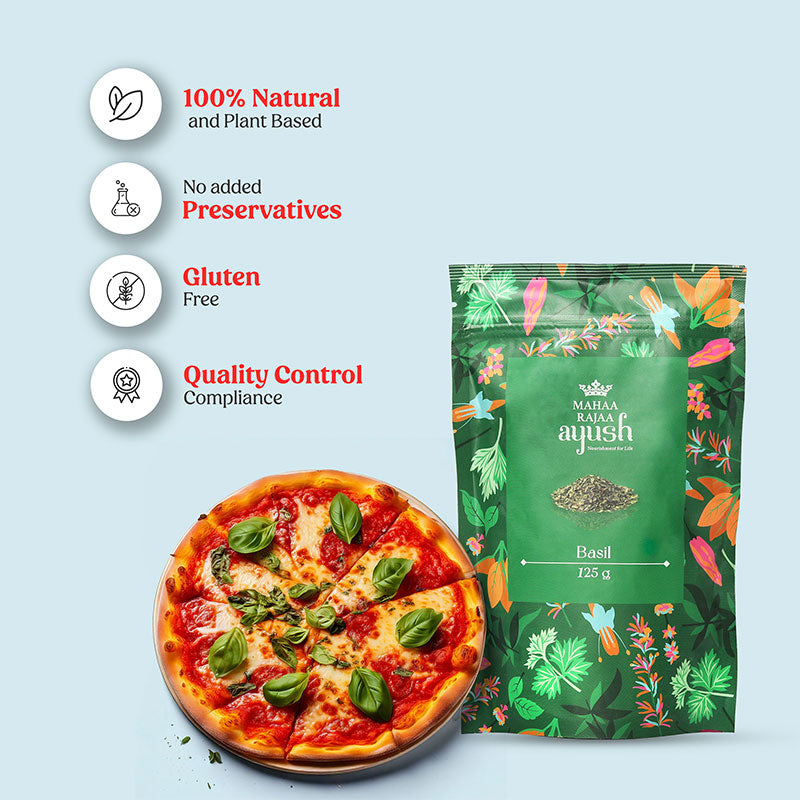 MahaaRajaa Ayush Basil 225gm