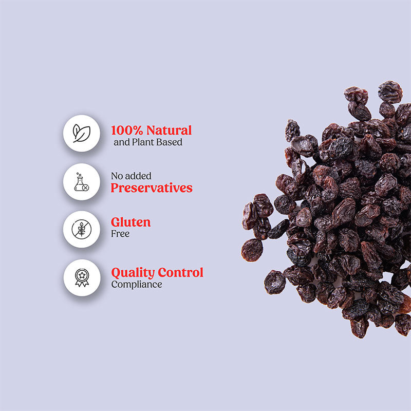 MahaaRajaa Ayush Black Raisins 225gm
