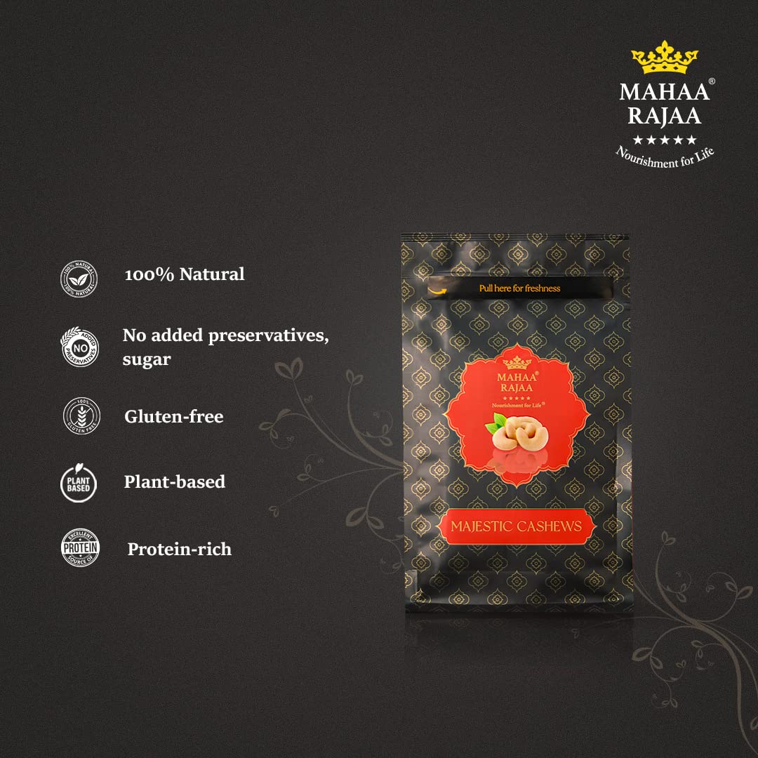 MahaaRajaa Premium Majestic Cashews 454gm