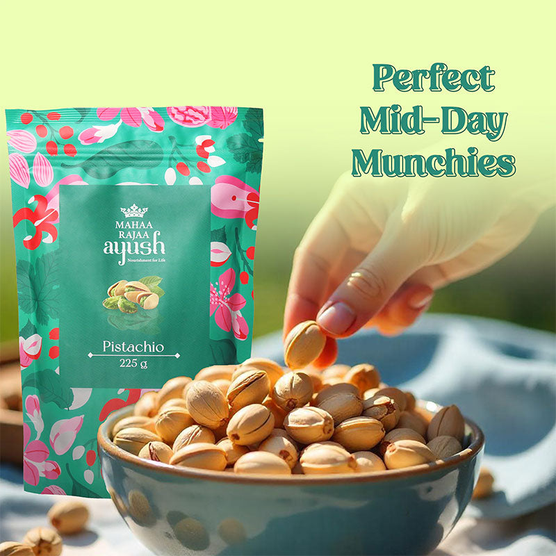 MahaaRajaa Ayush Pistachios 225gm