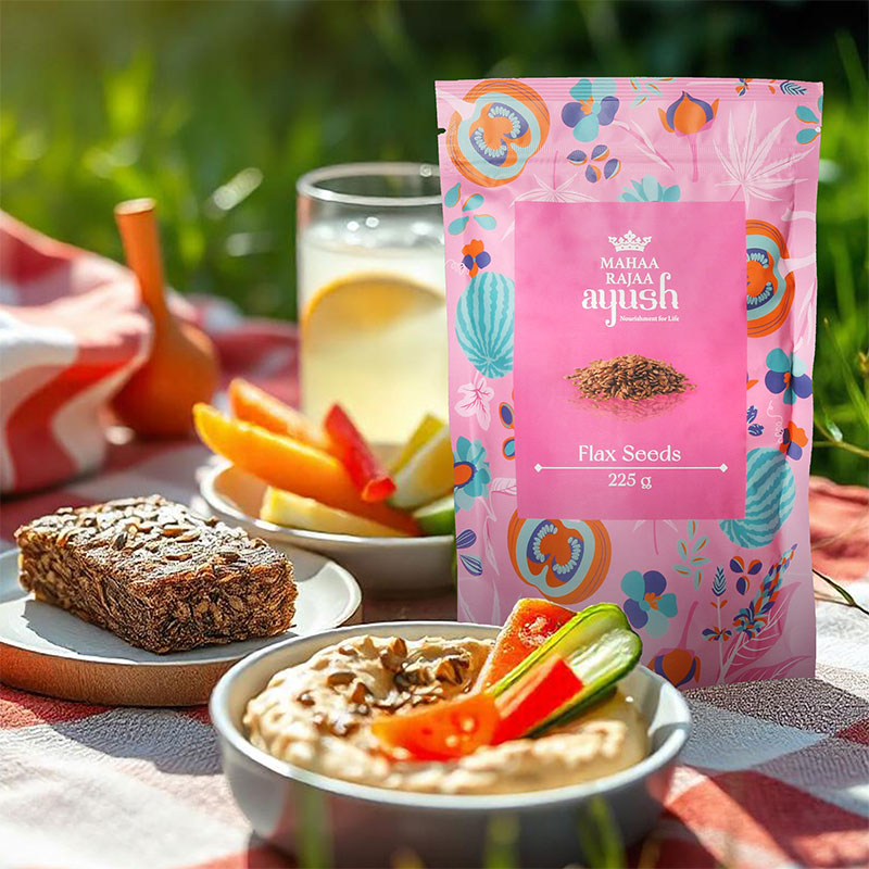 MahaaRajaa Ayush Flax Seeds 225gm