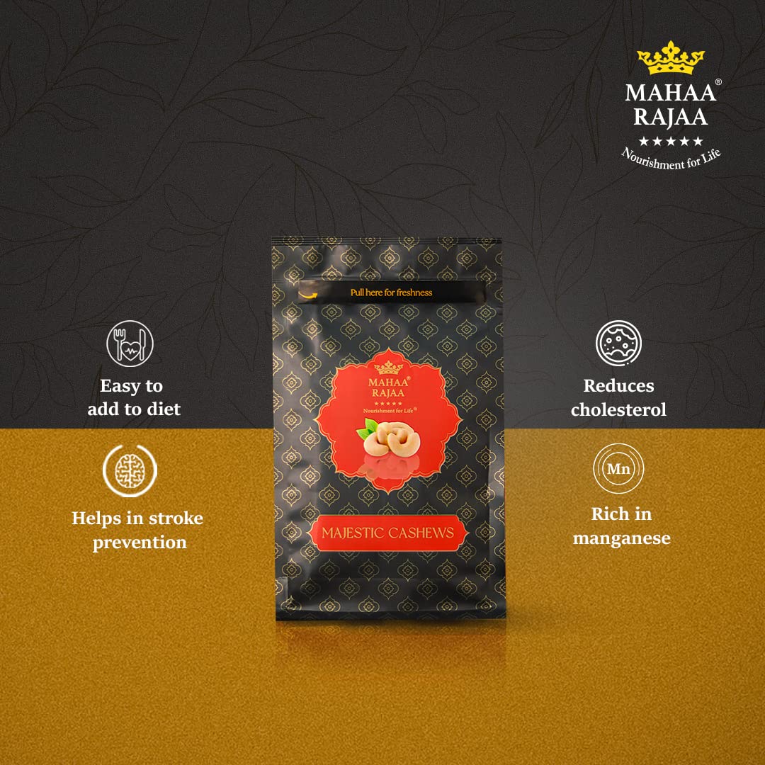 MahaaRajaa Premium Majestic Cashews 454gm